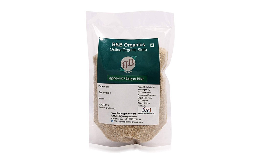 B&B Organics Banyard Millet    Pack  5 kilogram